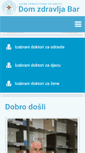 Mobile Screenshot of domzdravljabar.com